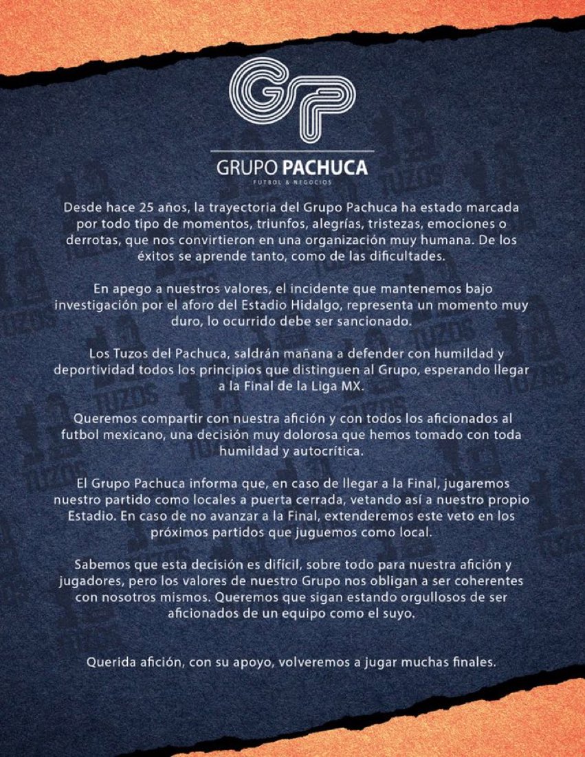 Miguel_Gurwitz's tweet photo. Lo de @Tuzos es un ejemplo MUNDIAL. https://t.co/7ZpbS76Q2q