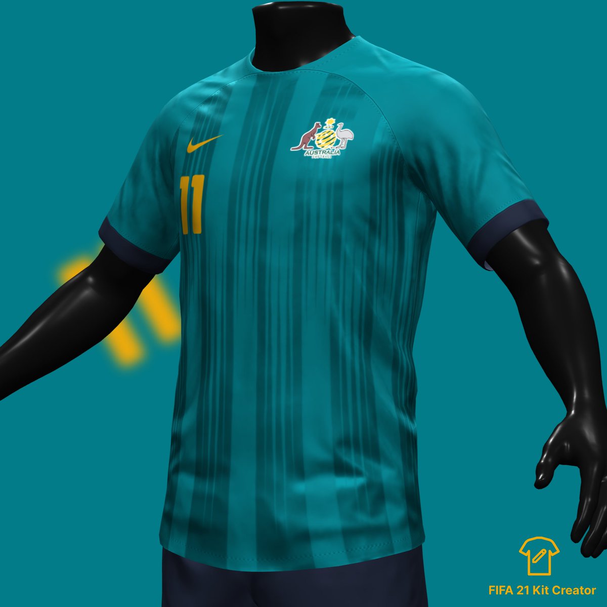 pfangmeyer's tweet photo. World Cup 22 - Qatar concept series- #Espana #adidas #soccerroos #Australia #nike check out the 3d effect on the spain kits, new update by @fifakitcreator #MadeWithFIFAKitCreator find more at - https://t.co/clhzEB2A7Q https://t.co/xHK0zYgSZx