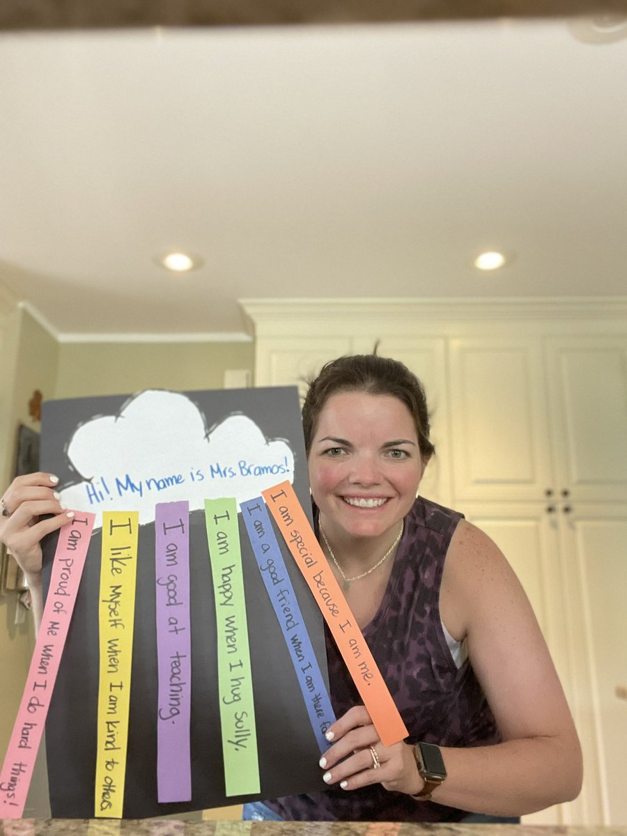 During our SEL time today, 1st grades at <a href="/BVlearns/">Bloomfield Virtual</a> made rainbows of things they like about themselves. @jentealteach <a href="/bhschools/">Bloomfield Hills Schools</a>