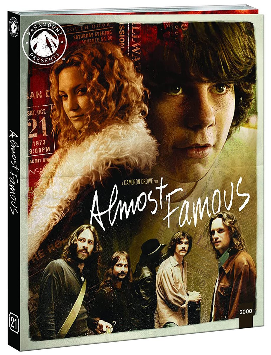 hdreport's tweet photo. ‘Almost Famous’ remastered in 4k for Ultra HD Blu-ray and new Blu-ray "Paramount Plus" edition. Details here: https://t.co/6gKgWUH930
#SteelBook #UltraHD #AmostFamous #hometheater #KateHudson #discsrule #physicalmedia #DolbyVision https://t.co/8sAMEtoENM