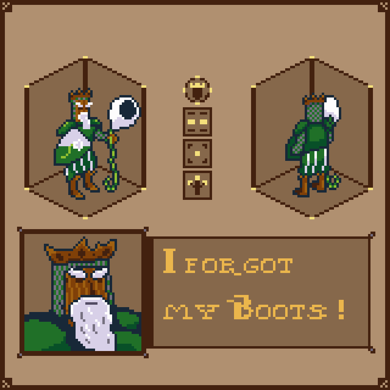 Mortinerd's tweet photo. I really wanted to get an entry for #pdtactics, next time I'll deliver it in time ^^'
Meet: The Tulip King
(Order, Dryad, Heavy Armor, Magic Staff)
@Pixel_Dailies #pixelart #pixel_dailies https://t.co/VgR6TbqHDf