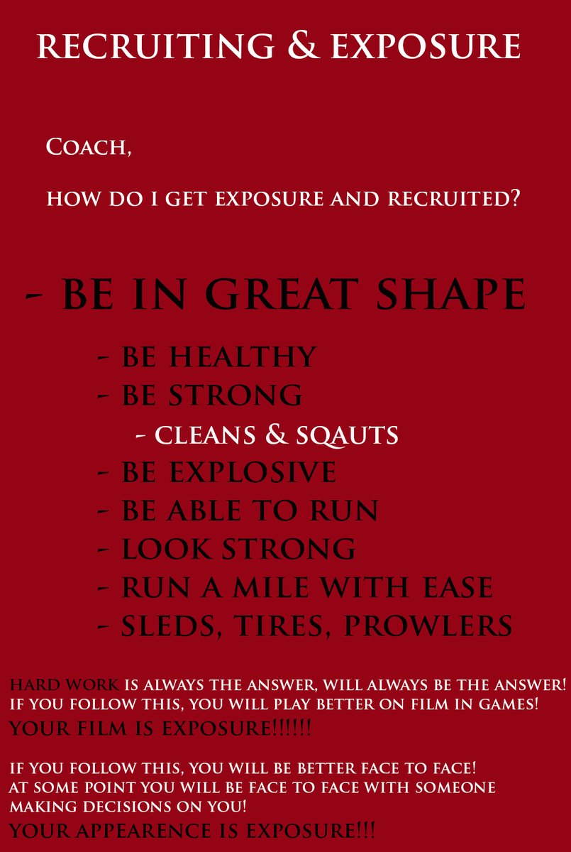 Coach,        How do I get Exposure &amp; Recruited?
