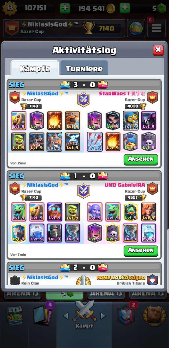 We won our first game in <a href="/RazerCup_/">RAZER ESPORTS</a> I went 2:0 in koth 💪🏽🔥