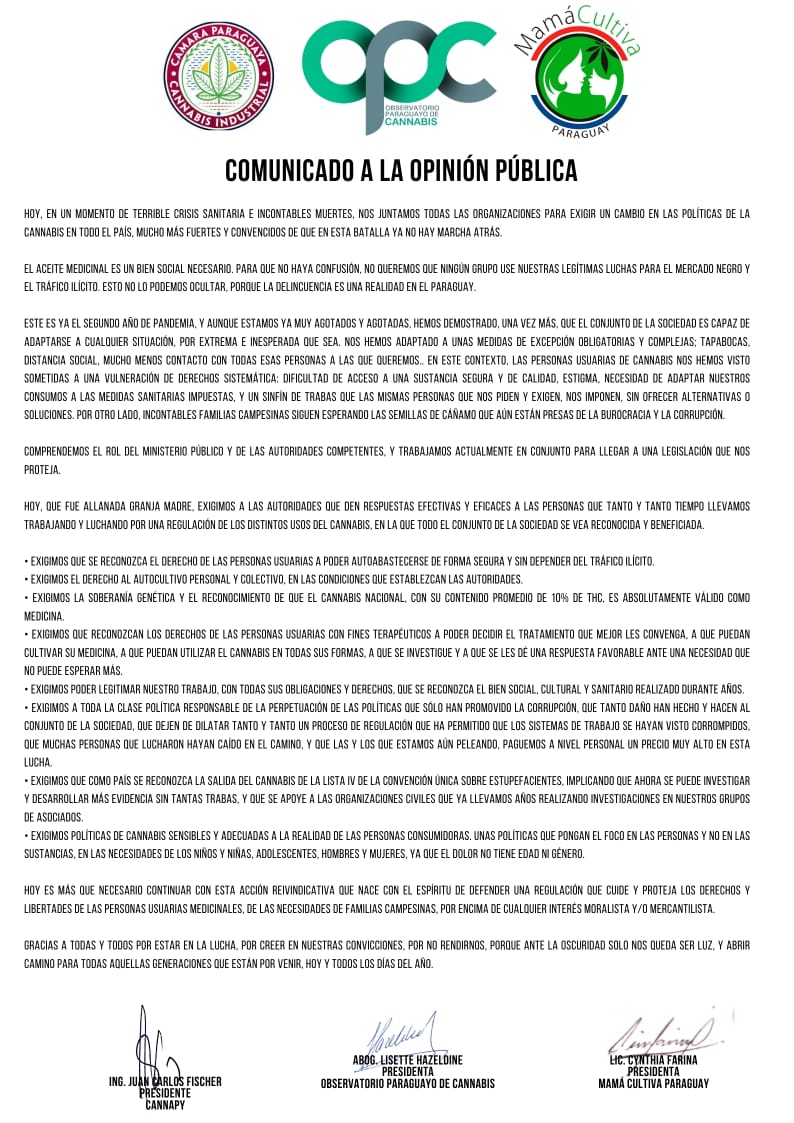 OPCpy's tweet photo. Comunicado oficial https://t.co/7xKp01JuV3