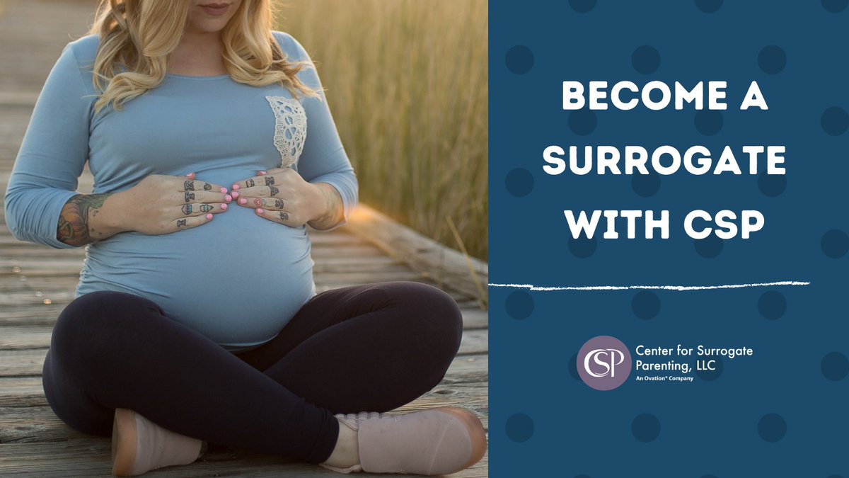 csp_surrogacy's tweet photo. Being a #surrogate to help someone else grow their family is one of the greatest gifts one can give. Start your #surrogacy journey today with @CSP_Surrogacy today ~ https://t.co/TqxoSBtc8M
#creatingfamilies #familybuliding #surrogacyagency https://t.co/gU5GGNIlpa
