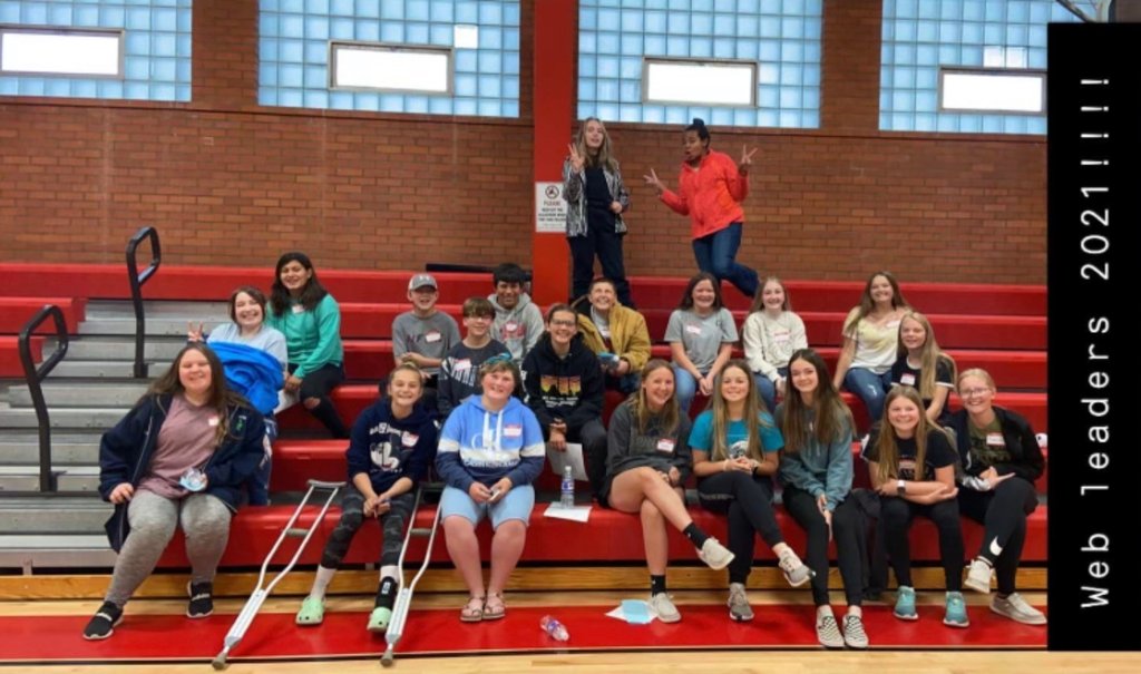 WMSGlendive's tweet photo. It was a GREAT Friday at WMS for our new WEB (Where Everyone Belongs) Leaders for 2021-22!  They had their spring play day where they learned some more about the things they will do next year as WEB Leaders from Mrs. Houck &amp; Mrs. Eckert.  GO DEMONS!!!
#WMSDEMONS
#GPSPRIDE https://t.co/AuwQ3mhwNP
