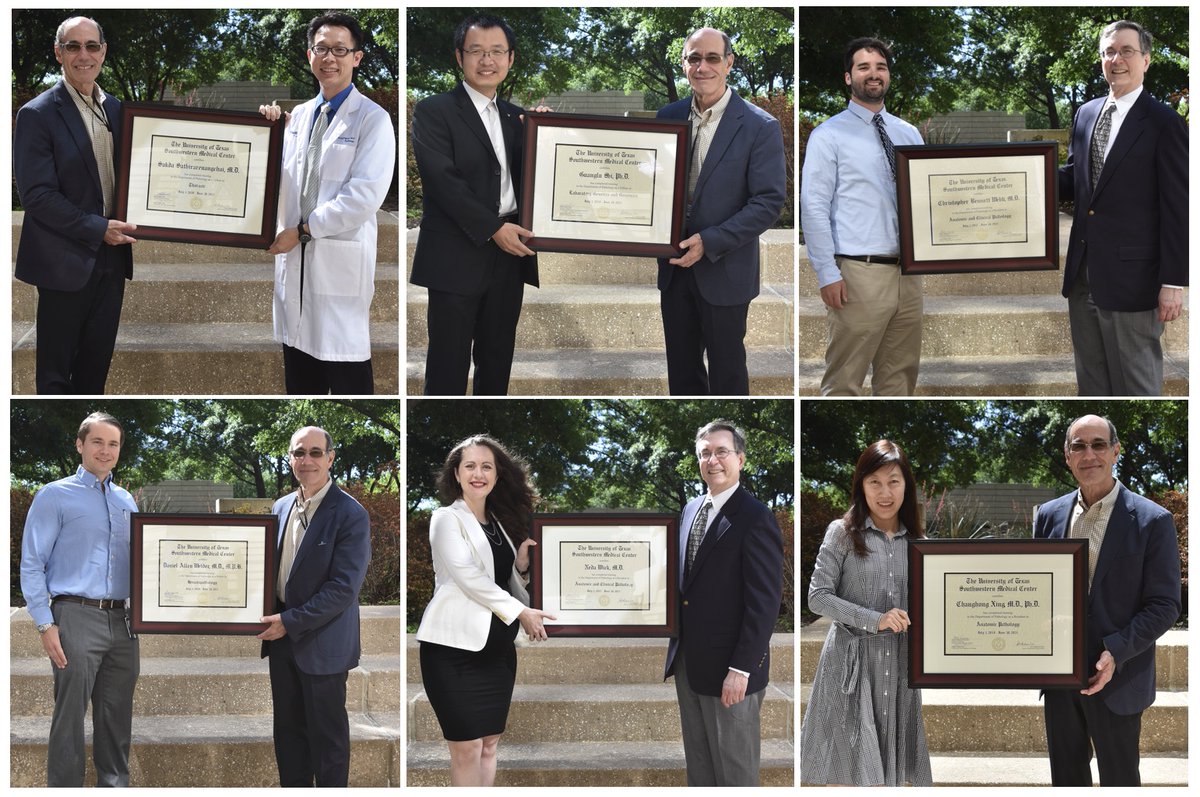 We are so proud of our 2021 UTSW Pathology Resident and Fellow Graduates!  <a href="/UTSW_Pathology/">UTSW Department of Pathology</a> #Graduation2021 #pathology 🎓🔬👋

<a href="/TRood12/">Tricia Rood Lowrey, MD</a> <a href="/NedaWickEdPath/">Neda Wick, MD</a> @drmarmolani  <a href="/txmd16/">Samantha A. Moore, MD, PhD</a> <a href="/UTSW_GIpath/">UTSW GI Pathology</a> <a href="/HemepathUTSW/">HemepathUTSW</a> <a href="/UTSW_PediPath/">Pediatric Pathology at UT Southwestern</a>