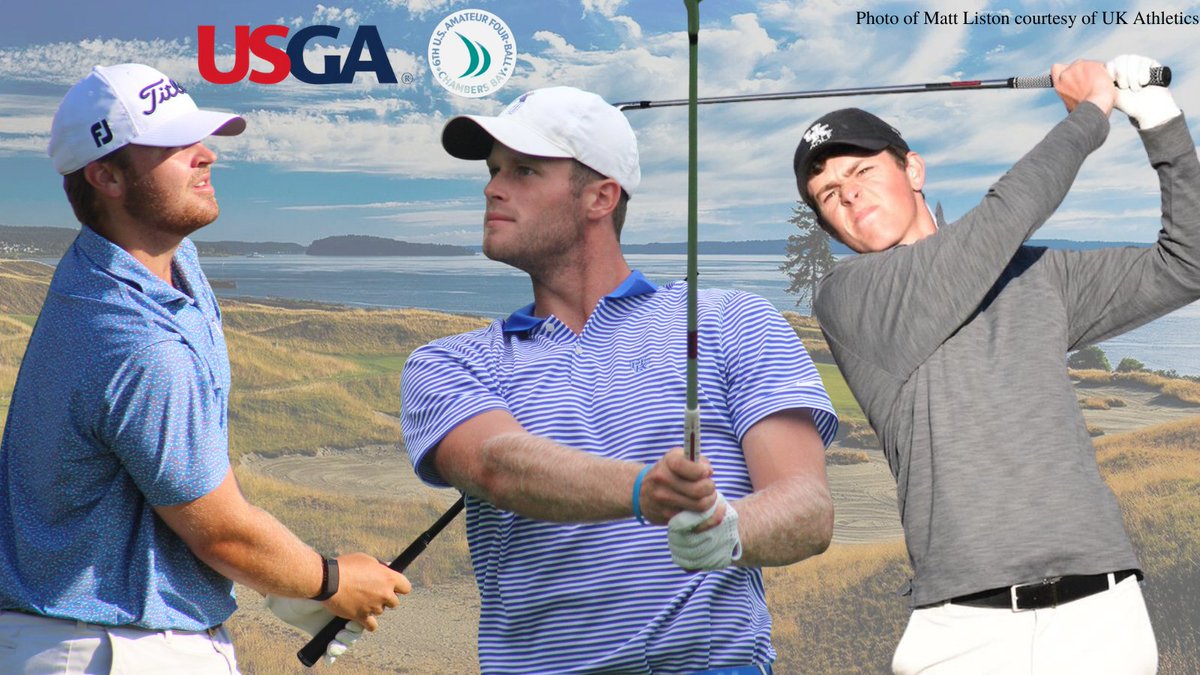The #USFourBall begins tomorrow from Chambers Bay and we've got 3️⃣ players with Kentucky ties competing. <a href="/campbellkremer/">Campbell Kremer</a> and <a href="/allen_hamilton/">Hambone Hamilton</a> are teaming up while <a href="/matt_liston5/">Matt Liston</a> is teaming with Brandon Cloete of Wisconsin. Good luck, gents!

Full coverage: ow.ly/buBe50ESIb7