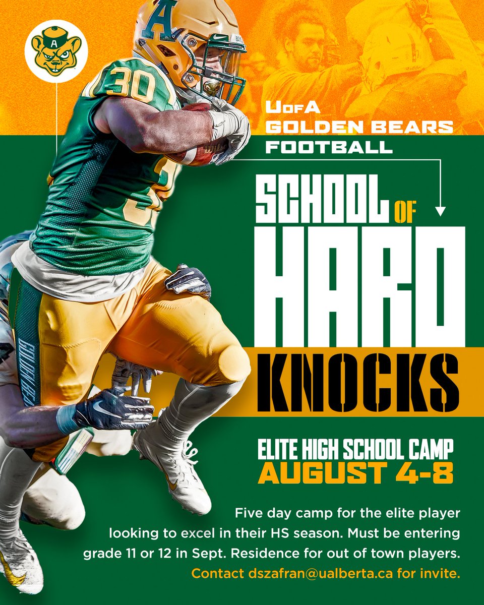 U Alberta Golden Bears Football Recruiting Uabearsrecruit Twitter