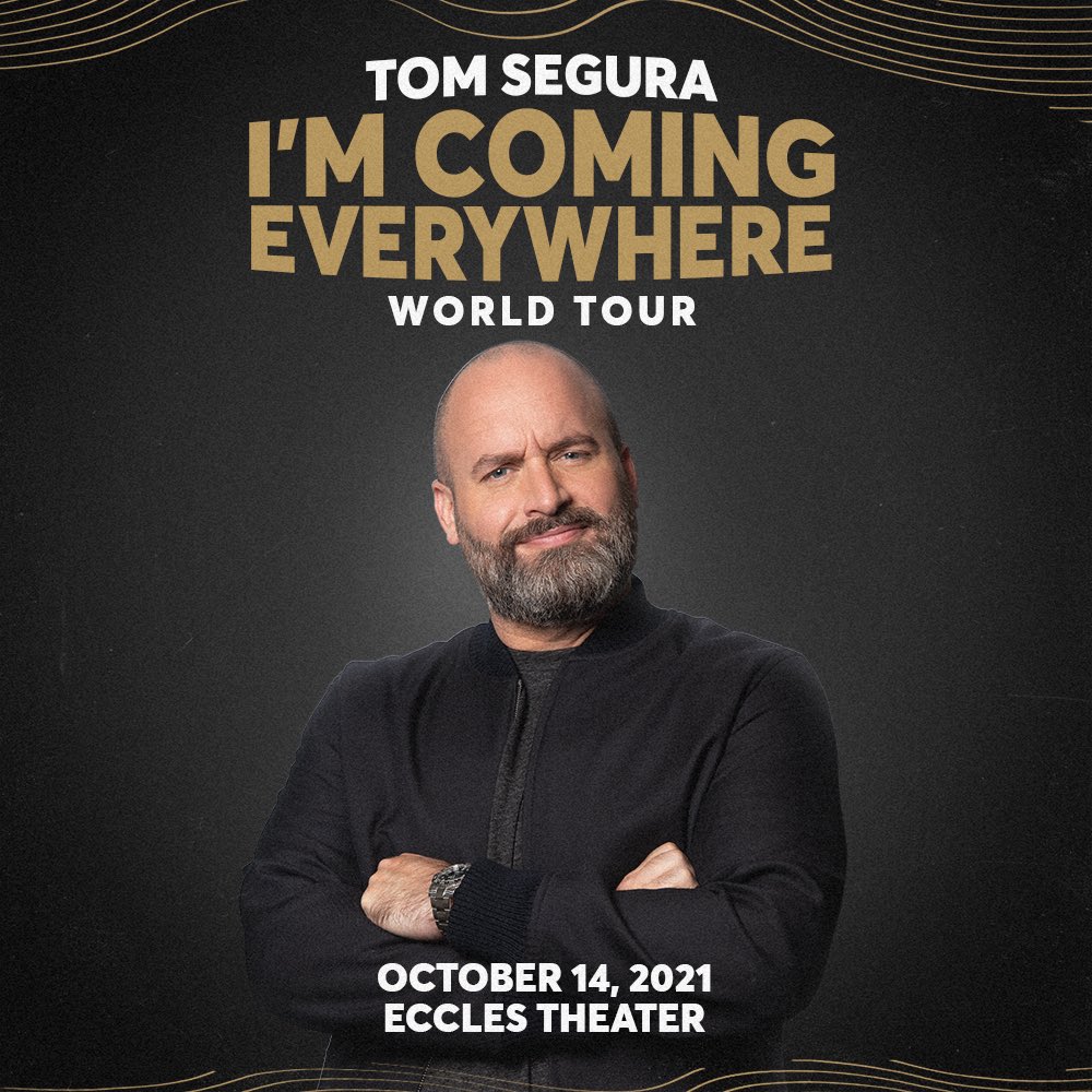 ON SALE! First show is sold out, second show added due to high demand!  Tickets at: LiveEccles.com