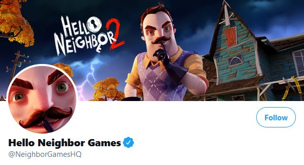 Hello Neighbor Games on X: “Oh hello @verified 👀 🥳 https://t.co
