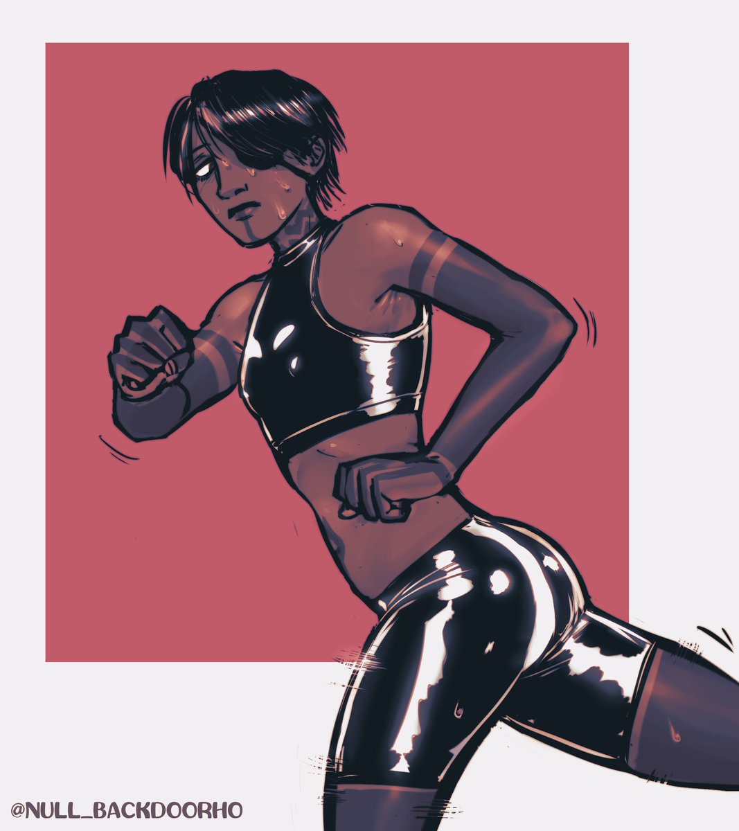 null_backdoorho's tweet photo. she's doin some endurance training :3c https://t.co/4WN4C9KdRB