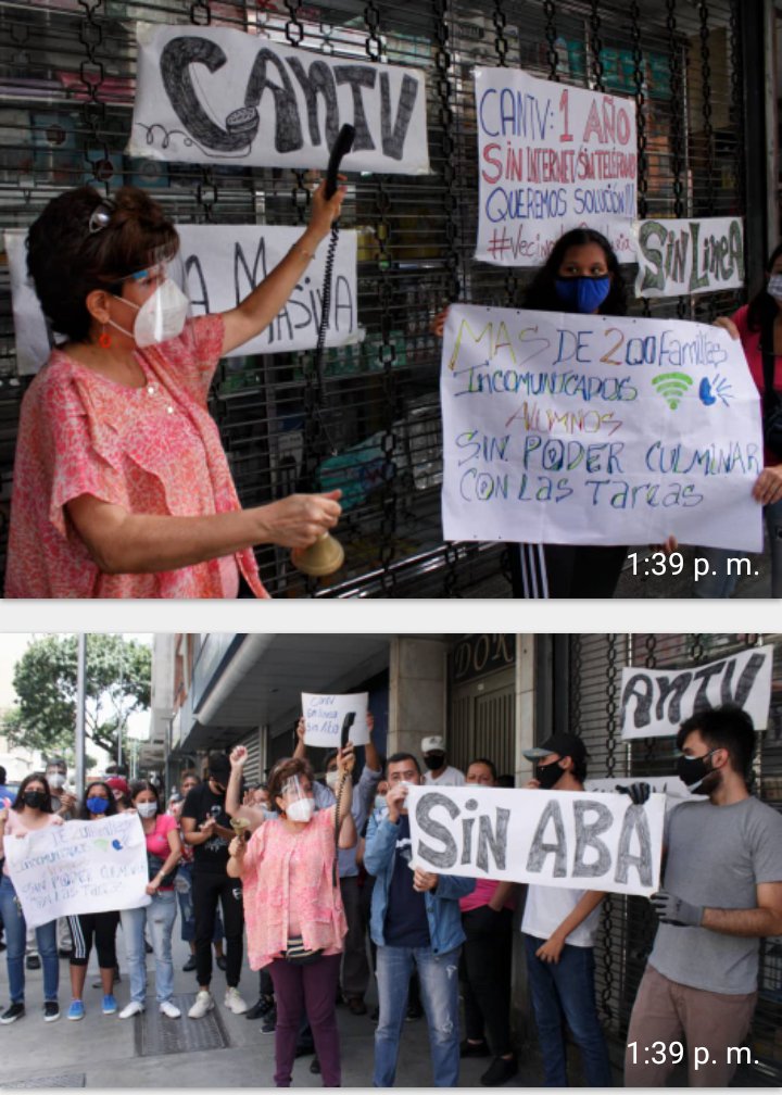 LidiaDeSousa's tweet photo. #SinInternetCantv #Profesores #alumnos #PadresTwitter queremos trabajar y nuestros hijos  ESTUDIAR, pero NO PUEDEN porque NO TIENEN INTERNET #Cantv nos tiene INCOMUNICADOS en #LaCandelaria  #SosCantv #QueremosCantv #InternetYa  @SinABACantv @salaprensaCantv https://t.co/2NHhyiYUzz