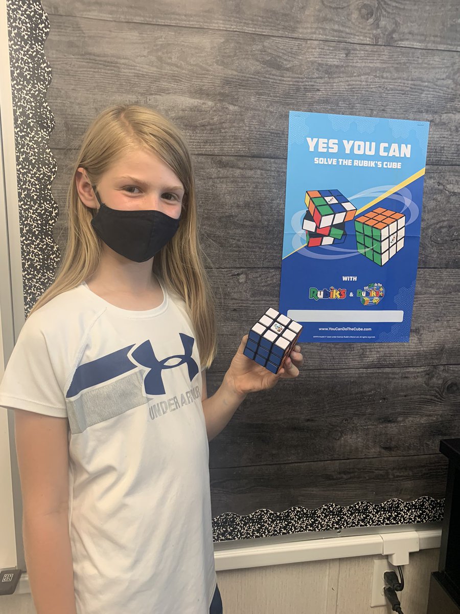 MrsLopezMagic's tweet image. My first three 2020-2021 kiddos to solve the cube this year! 🥳😎 @YouCanDoRubiks #KeepThemMotivated #PositiveMindset #ECEPantherPride🐾