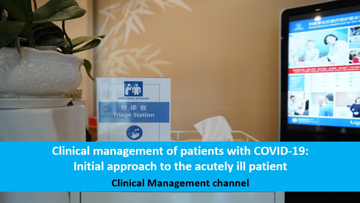 AsongCeline's tweet image. Recently completed another course on OpenWHO title "Clinical management of patients with COVID-19: Initial approach to the acutely ill patient".

linkedin.com/posts/asongcel…

Image: openwho.org/courses/clinic…

#covid19  #research  #medlabtech