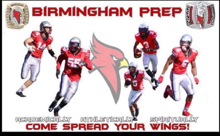 AntaviousJacks7's tweet photo. Beyond Blessed to receive my first offer from Birmingham Prep Cardinals!❤️ #LLTONY #LLBIGDADDY @cross_valiant @pmeunited https://t.co/noXdfFAMuP