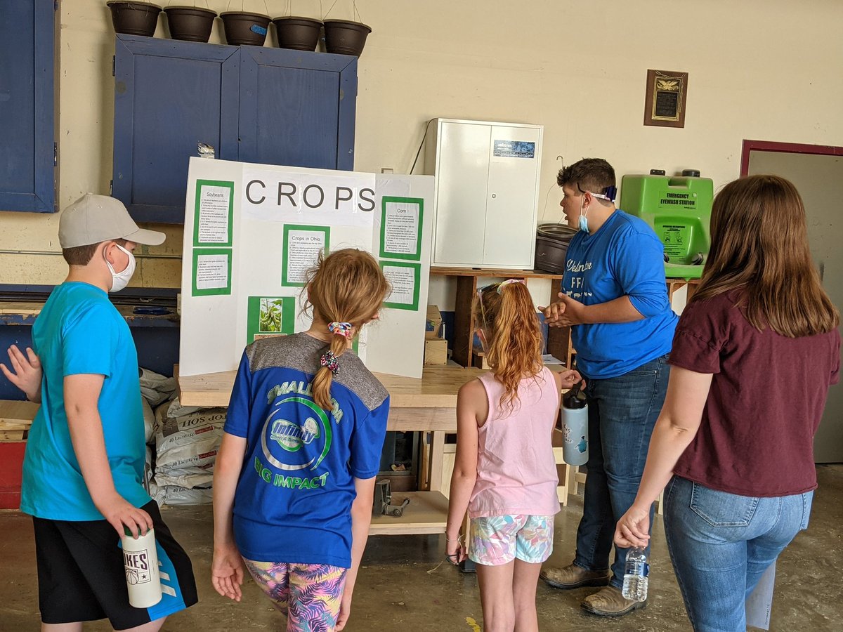 Such an amazing day teaching the 4th graders about agriculture.