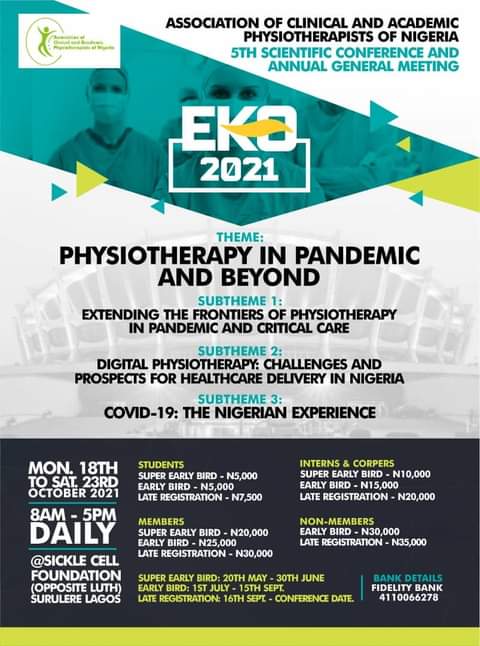 EKO 2021 ACAPN Conference🗣️🗣️. Get ready 💃💃!