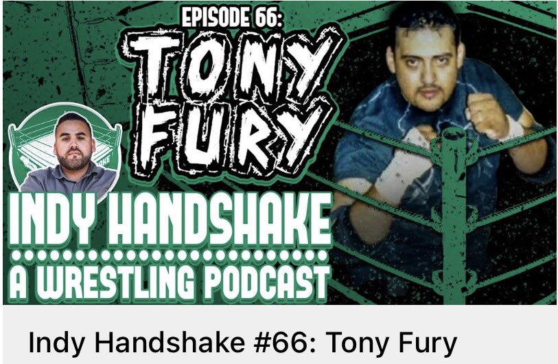 RealTonyFury's tweet photo. Hey, listen to me on Indy Handshake #66 wrestling podcast. I want to give thanks to Jesus Cruz for allowing me this time to tell my story. : Tony Fury https://t.co/65wpqkUEmT via @YouTube #IndyHandshake #Prowrestling #BayAreaWrestling #wrestlingpodcast https://t.co/qmY2C3ISQV