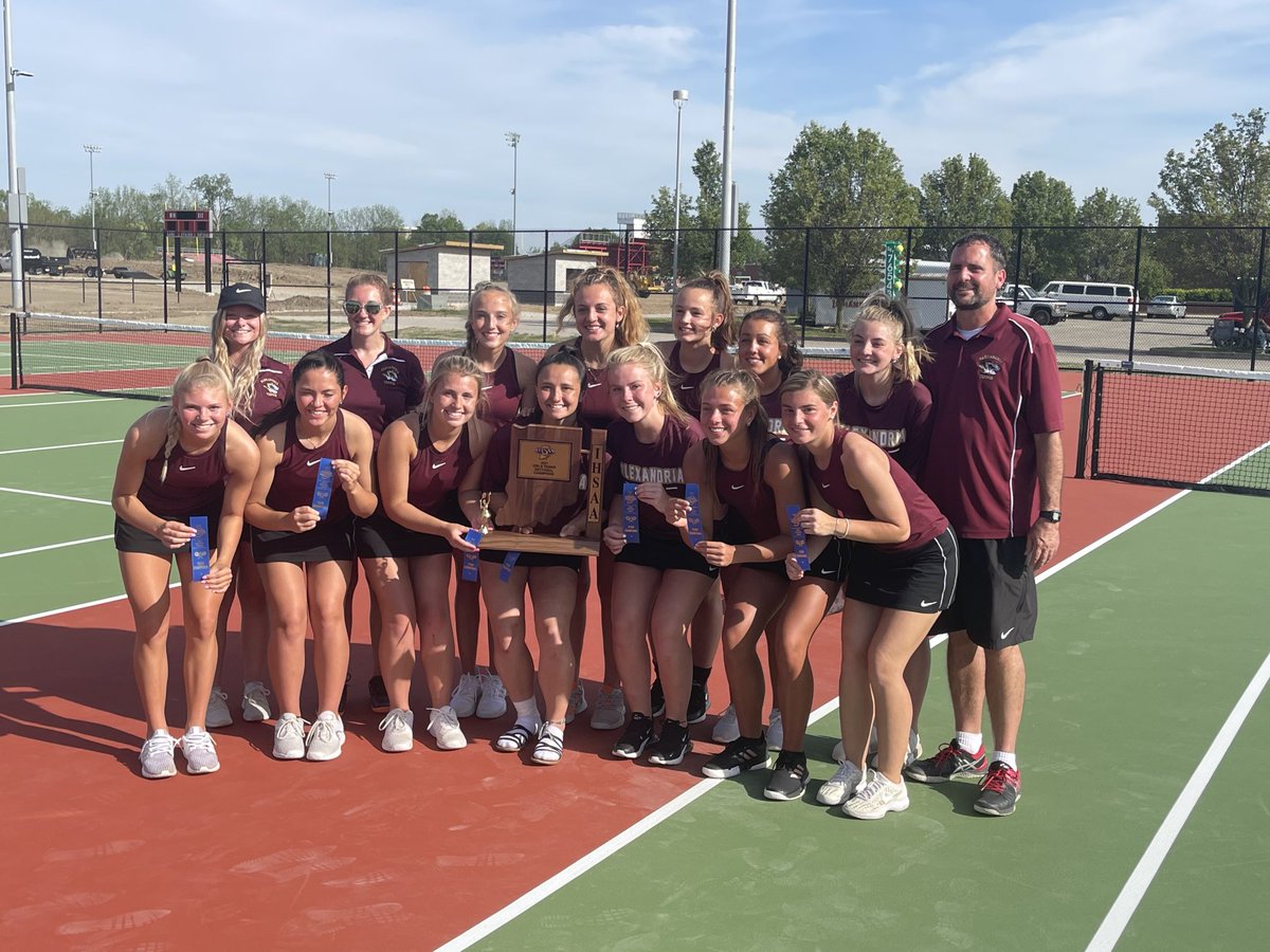 2021 Anderson Sectional Champions! ⁦<a href="/AMHSTennis/">Alexandria Tiger Tennis</a>⁩ ⁦<a href="/hunt_Rob/">Rob Hunt</a>⁩ ⁦@thbsports⁩ #AlexTigers