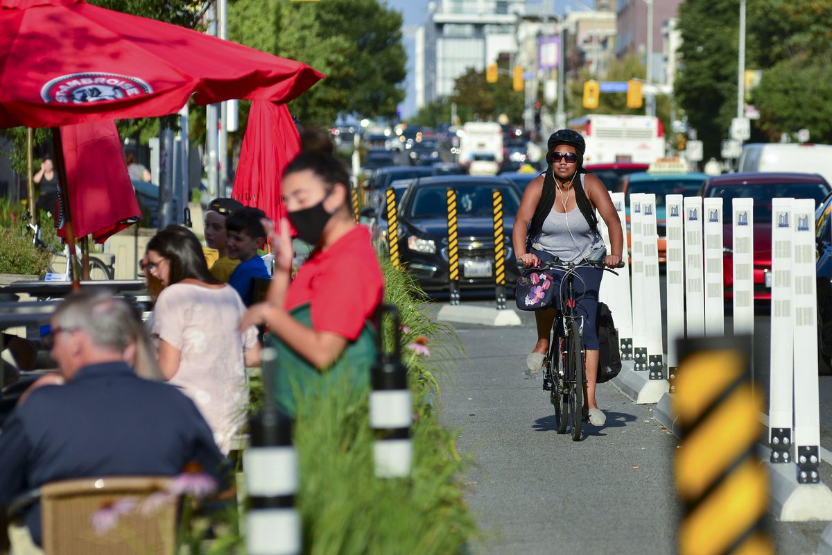 KevinRupasinghe's tweet image. Was so pleased to see this morning that #CafeTO patios are soon going to be installed along #DestinationDanforth! Last summer was such a great vibe!