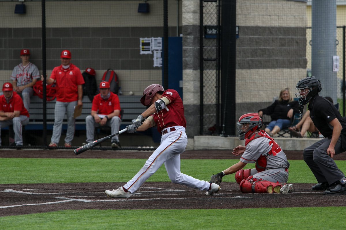 CoeAthletics's tweet photo. TJ Johnson has just set the single-season RBI record for @CoeBaseball with a three-run jack. He’s up to 54 on the year and has the Kohawks in front 11-1 in the bottom of the sixth! 

#KohawkNation https://t.co/IjiXcrwu8w