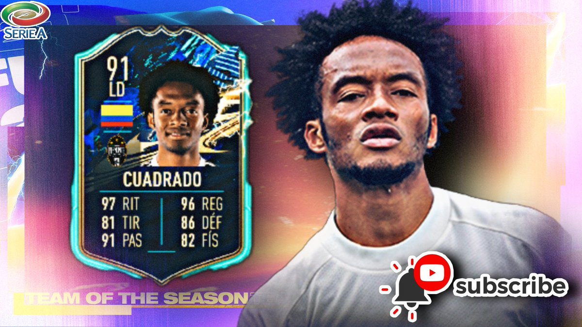 OctavioRG43's tweet photo. https://t.co/Bfbg5nuGo8
REVIEW DE JUAN #CUADRADO TOTS 91. ¿VALDRÁ LA PENA? https://t.co/6PCi2F6Ma4