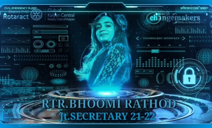 rckalyancentral's tweet image. Introducing Rtr Bhoomi Rathod
Jt. Secretary of RC of Kalyan Central
For the year - 2021-22

Regards - RC of Kalyan Central
#corerelease 
#changemakers
#core21-22
#teamkalyancentral
