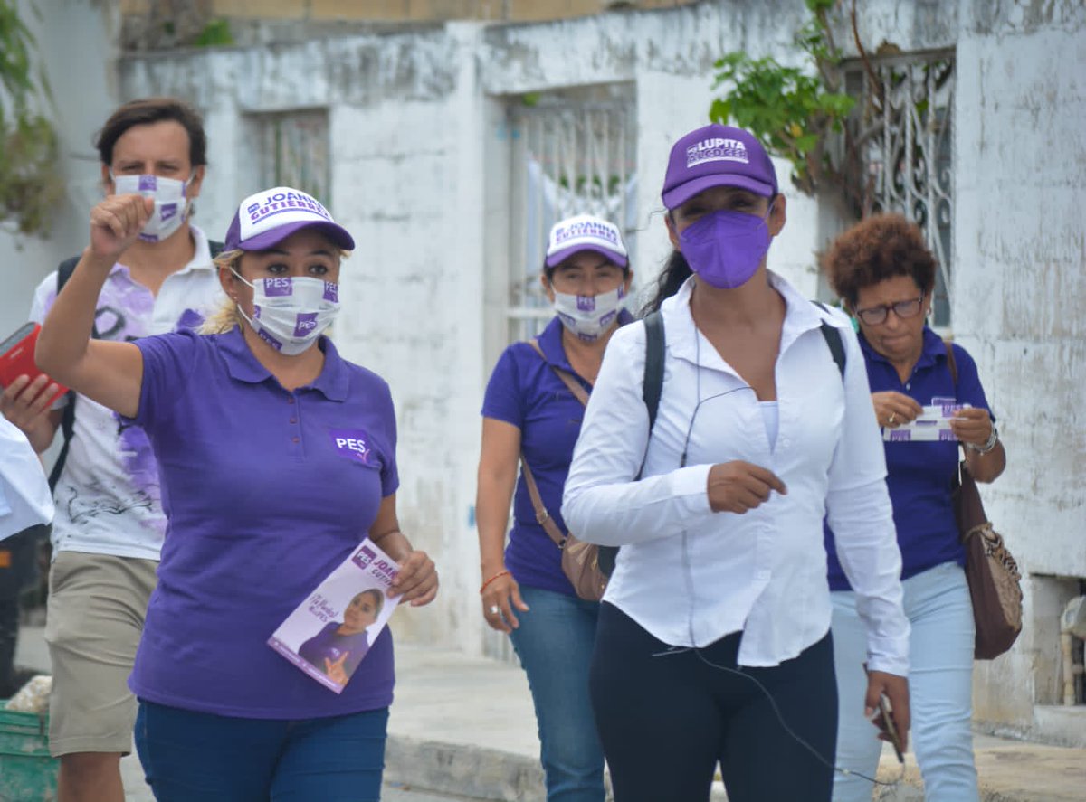 pescancun's tweet photo. Joanna Gutierrez, candidata a Diputada Federal del #PES por el Distrito 4, sigue con paso firme y con el cariño de la gente que le ha dado su confianza, la cual no va a defraudar, al contrario, es el motor que la hace seguir adelante. https://t.co/z0vI1Bv5Kd