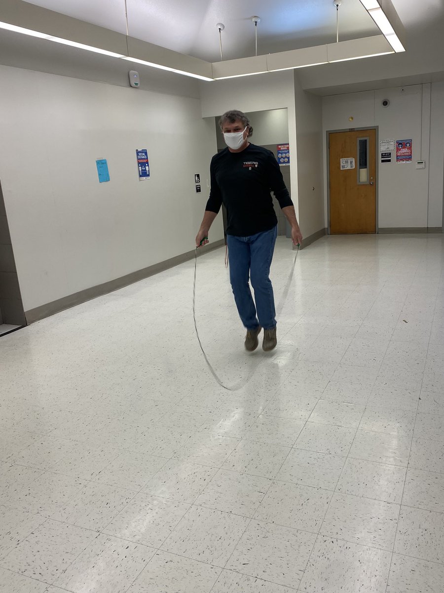 1_MELANIEMARTIN's tweet photo. Post 2: Some snapshots of our amazing staff that got to show off their mad fitness skills today with the jump rope. DHS IS FANtastic this FRIDAY and we love FITNESS FIVE days 💪🏻🐾🐅🙌🏻 @DunnellonHigh @dixonk2019 @WymanHeather @DunnellonHigh https://t.co/oAcG7Been8