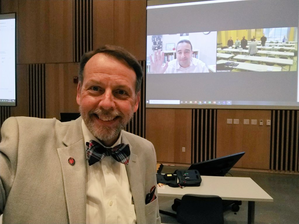 matthech's tweet photo. From fashion to IIoT, Industrial Revolution 4.0 &amp; more, two awesome speakers @uofcincy ENTR 7025 S/O thx Dr. Abuali @IoT_co and Greg Shugar  @beautiesltd for their experience, expertise, time, insights. Outstanding! #EntrepreneursSolveProblems #NextLivesHere #fashion #innovation https://t.co/1QjoHmLe9G