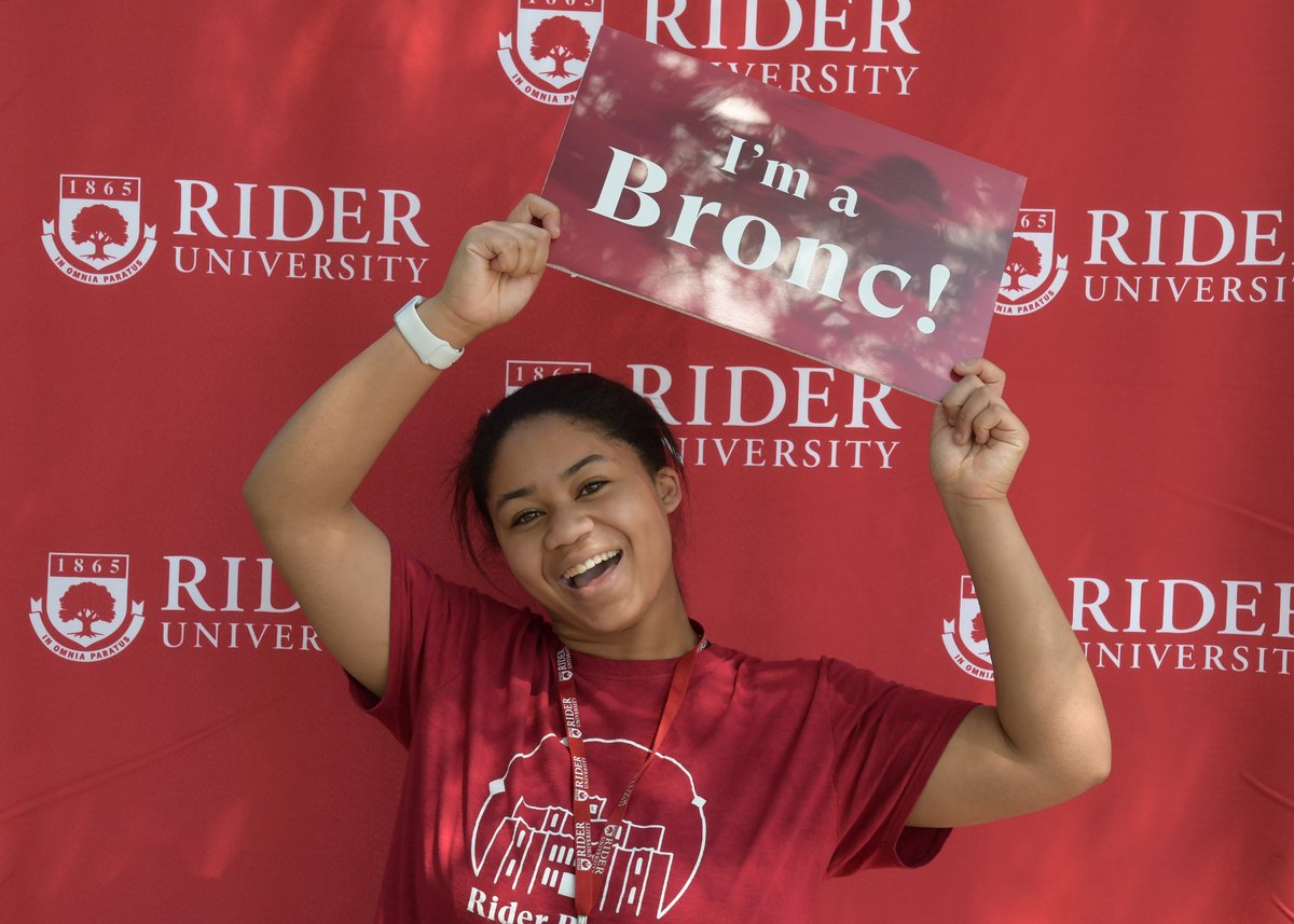 RiderUniversity's tweet photo. These Broncs look pretty #RiderReady to us!
Our next Admitted Student Day is tomorrow. Learn more at https://t.co/2hE4Zd6UkA. https://t.co/j328alaYfF