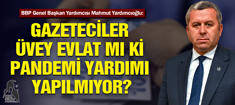 MericUlukus's tweet photo. NİHAYET BİRİ GAZETECİLERİ HATIRLADI!
https://t.co/VIYvW1kBgy  @bbpgenelmerkez https://t.co/GRtxTawOYn