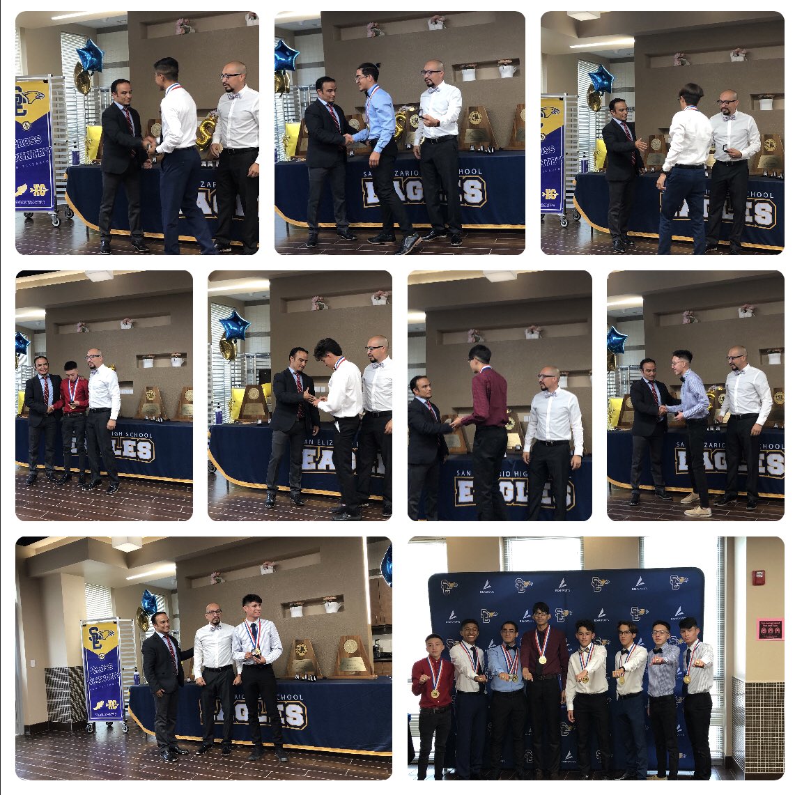 LozanoSEHS's tweet photo. So proud of our @SanElizarioHS cross country! They are amazing young men who will keep doing great things. Thank you @chavitomorales4 and @df4fb018ee82489 for being amazing coaches, teachers and mentors! #sehsthebest https://t.co/ouv79HAU90