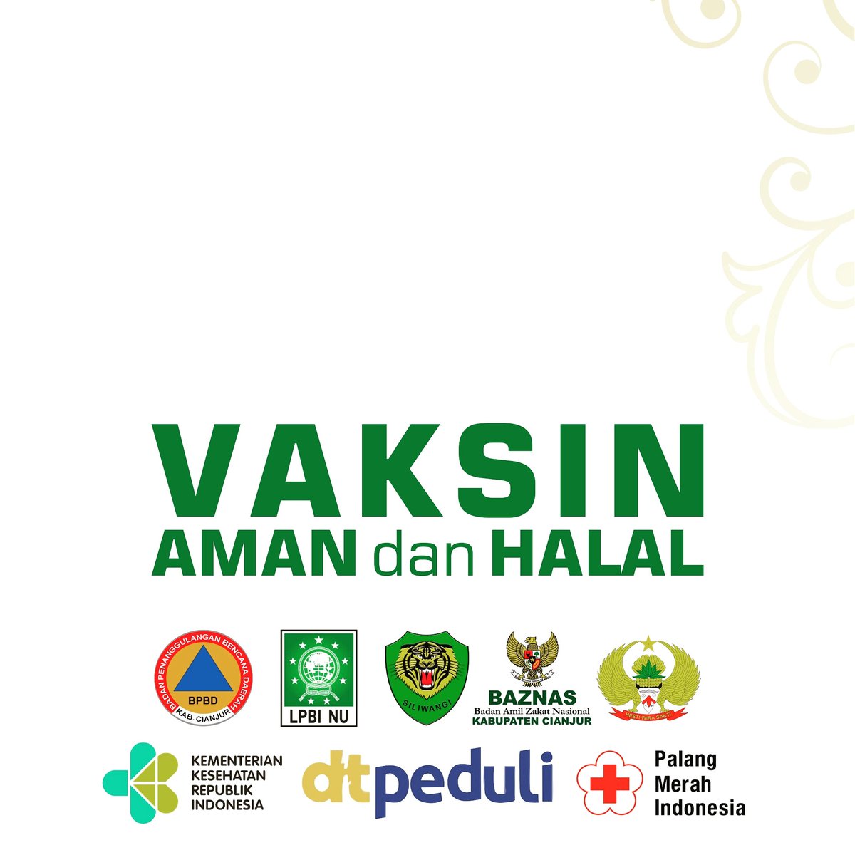 abah_sidik's tweet photo. Setelah lebaran idul fitri Tim Alif kembali bertugas melaksanakan vaksinasi Dosis kedua bertempat di komplek pemkab Cianjur dg sasaran PCNU.
Vaksinasi dilaksanakan setiap hari senin dan kamis setiap ba'da Ashar dg sasaran Ormas Islam
@ali_yoseph
@PPLPBINU 
@YayahRuchyati https://t.co/dEQp1TRoLQ