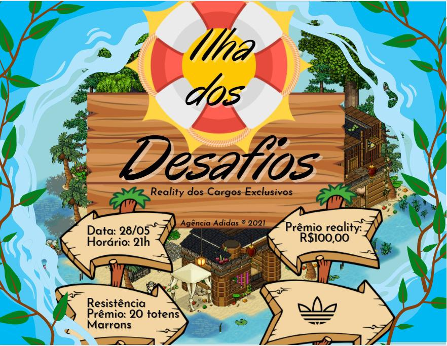 agenciadidas's tweet photo. ☀️~ VEIO AI! O nosso reality ilha dos desafios está confirmadíssimo, sendo exclusivo para a nossa hierarquia exclusiva e para membros do VIP Adidas! 🏝 

☀️~ O evento acontecerá em conjunto com uma resistência aberta para todo o hotel.

Garanta já o seu ingresso na nossa dm! https://t.co/PhUQjbF4kx