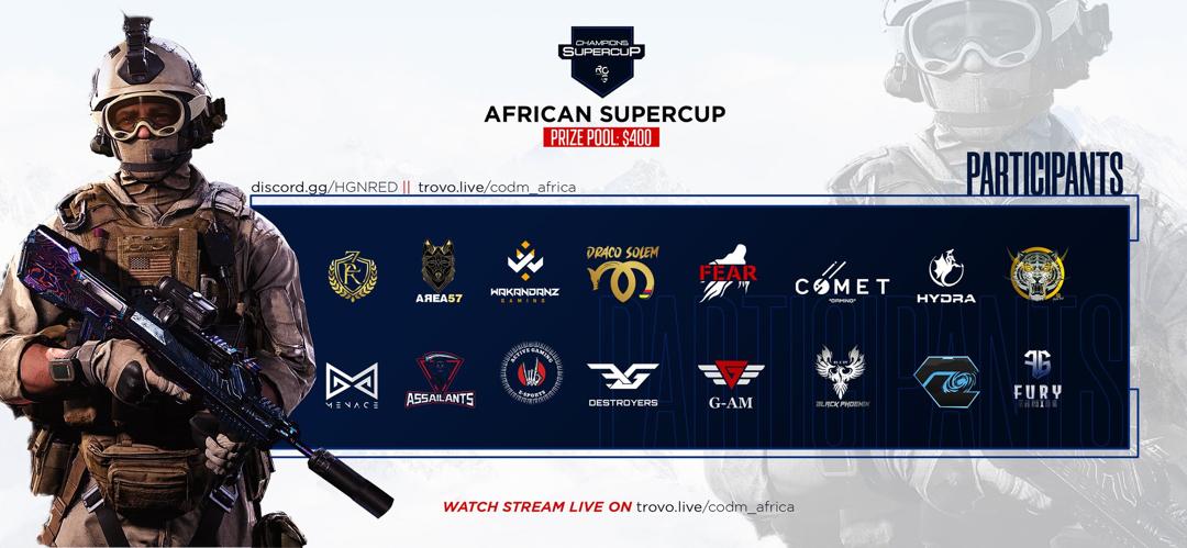 Happy to be participating in the #AfricanSuperCup hosted by <a href="/CODMAFRICA/">Call of Duty: Mobile Africa</a> for <a href="/ElyteGamers/">ELYTE GAMERS</a>