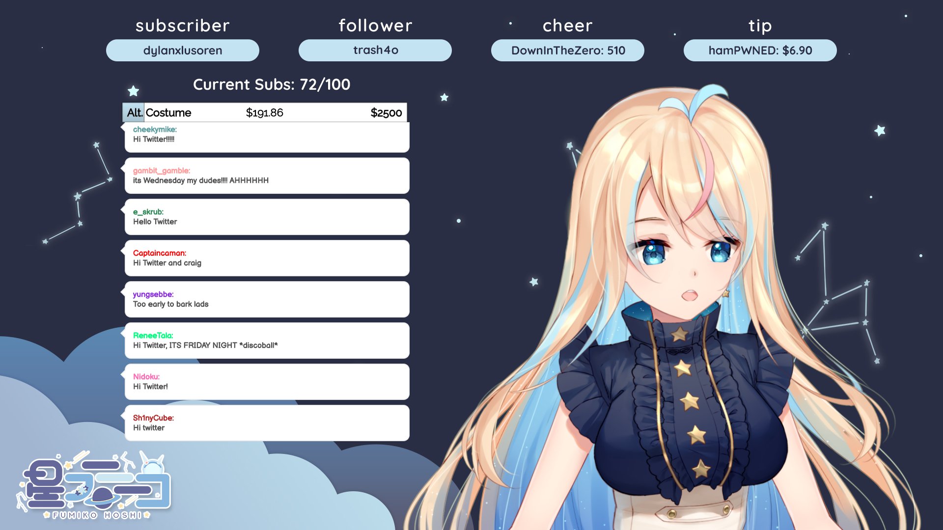 Fumiko Vtuber We Re Live T Co Th1crvyztk T Co Th1crvyztk Thank You For Saying Hi Chat Rts Appreciated Shuttleup Vtuber T Co Fzjofuabce Twitter