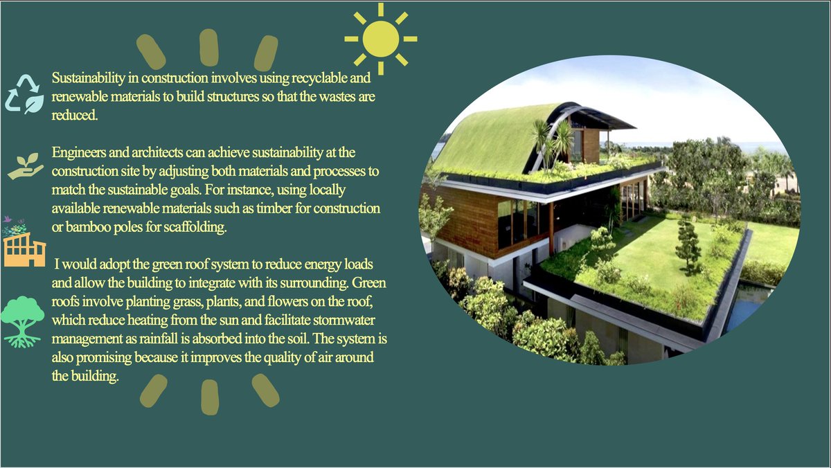 Ana51361884's tweet photo. Post#1 🫒💚🌾🌍🌻🌳🌴#FIU_CM #BCN4570 #sustainability 
#construction  #FIUMossschool  #FIUsustainability
#SocialSustainability https://t.co/N3MN5hbI3h