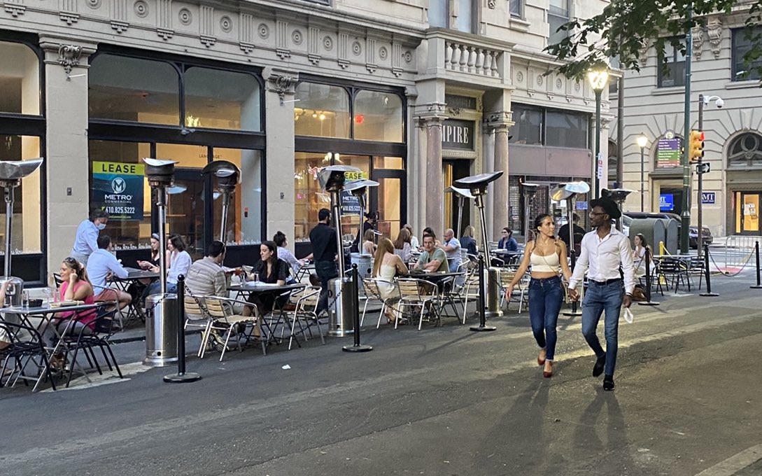 HughE_Dillon's tweet photo. Get Out Philly, no really get out and enjoy this beautiful weather and all Philly has to offer including @Midtwn_Village #visitphilly Are You Ready @ReadySetPhilly #phillyisopen https://t.co/D9Vuxt0Fjn