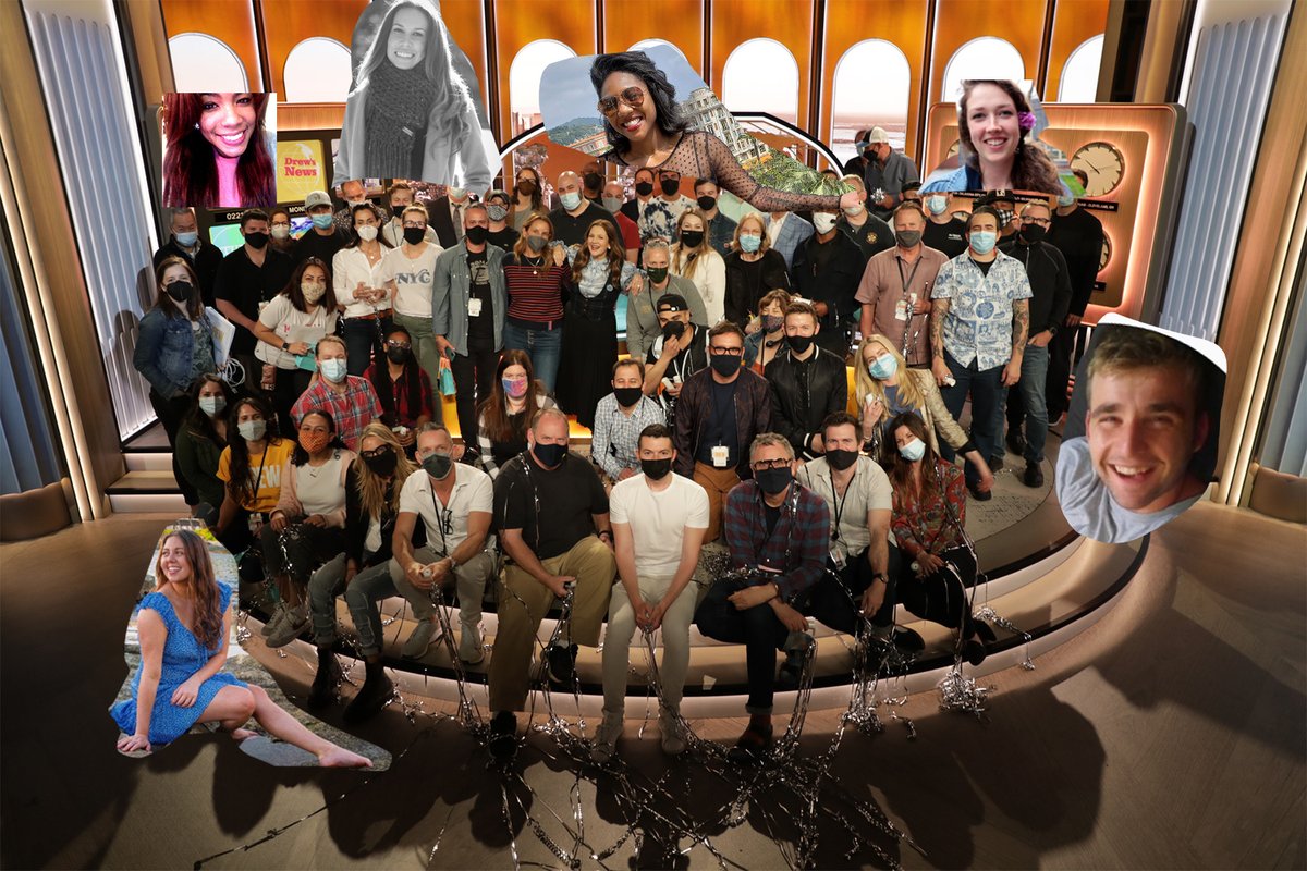 fdot415's tweet image. And just like we've wrapped one of the craziest rides I've ever had the privilege of being a part of...in a pandemic Just the beginning! #DrewSummer #MoreBarrymoreS2
H/T BEST DIGITAL DREW'S CREW EVER: @missbreton @thatsso_rachael @cdriz Fatimah Foster @KaylaJardineV   Chris Rossi