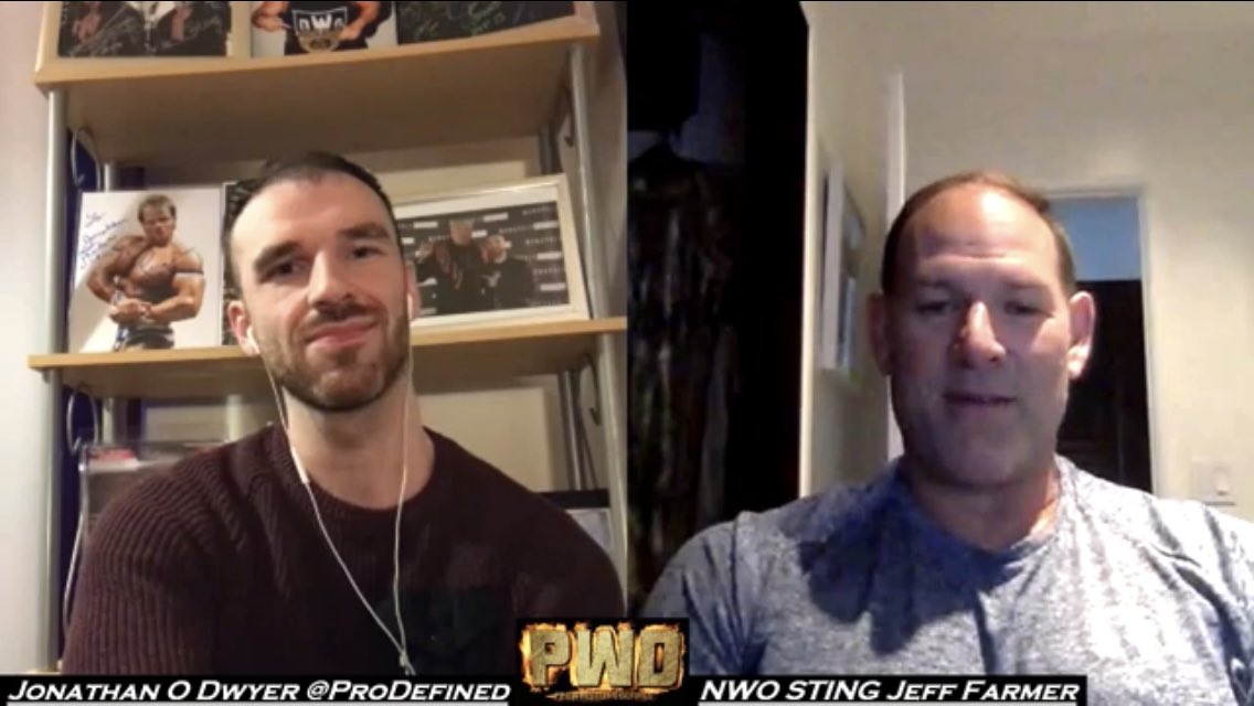 My interview with Nwo Sting Jeff Farmer is now available on YouTube youtu.be/1E54Bwk9NW8 Remember to like and share the video if you enjoy it and subscribe and hit the notification bell to keep up with future content. #ProWrestlingDefined