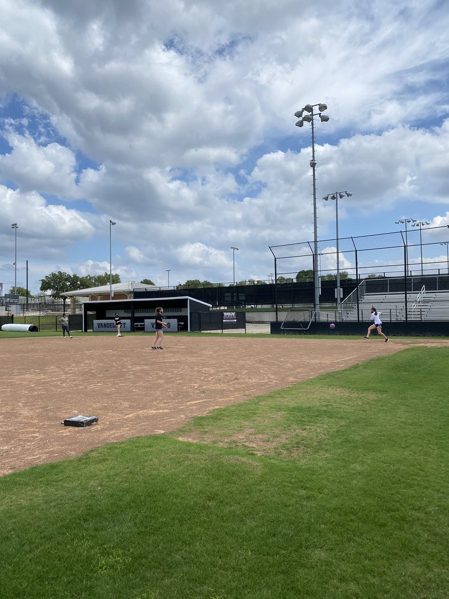 Some kickball action on Fun Friday 🤩