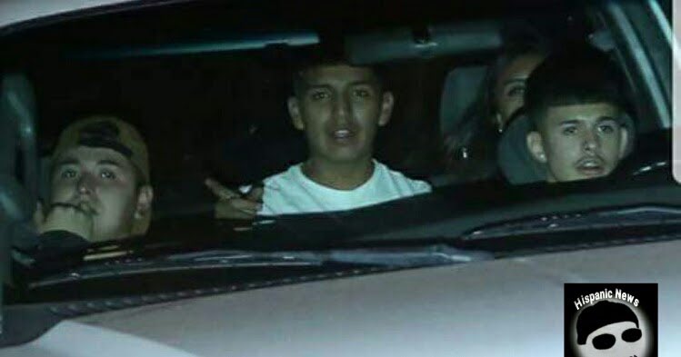 Me n the homies on our way to Adrian’s kickback