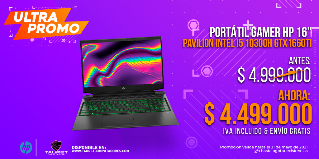 AdamMcbride_Fun's tweet photo. 😎 Esta semana encuentra las mejores promociones en tecnología gamer con grandes descuentos para ti. 🔥

La delgada y poderosa computadora portátil para juegos HP Pavilion le permite experimentar gráficos de alta calidad y potencia de procesamiento

#UltraPromo #Portatil #HP https://t.co/qNPxjTOlmx