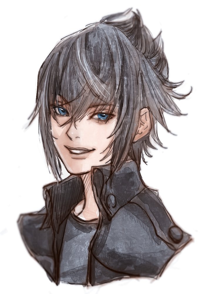 フォロワーさんの推しを描きたい 忘れた頃にリクエスト絵です Ff15のノ グレイのイラスト