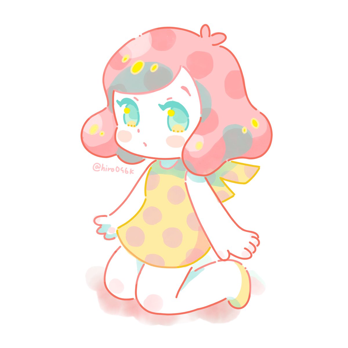 「女の子と悪魔

#イラスト #illustration #みんなで楽しむTwit」|ヒロコのイラスト