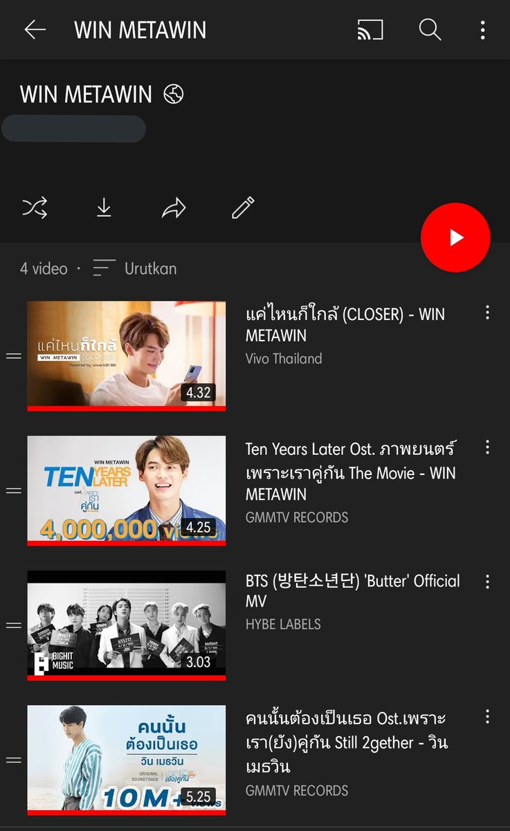 NielSlay's tweet photo. streaming pake playlist gini boleh kan? biar sekalian MV Closer sama Butter.
Snowballpower, kalian hebat banget. Semangaat💪

📍https://t.co/EDQwfCf9mf

#VivoV215Gแค่ไหนก็ใกล้Win
#SelfieBringUsCloser 
#winmetawin https://t.co/4InTXNHPum