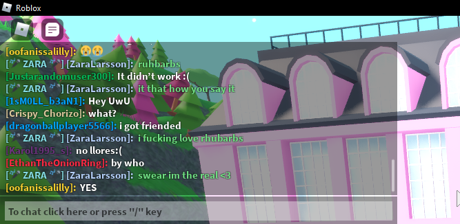 Alex41693518's tweet photo. @Roblox @zaralarsson First the ava max event and now this? oh cmon roblox https://t.co/cVJUElOOib