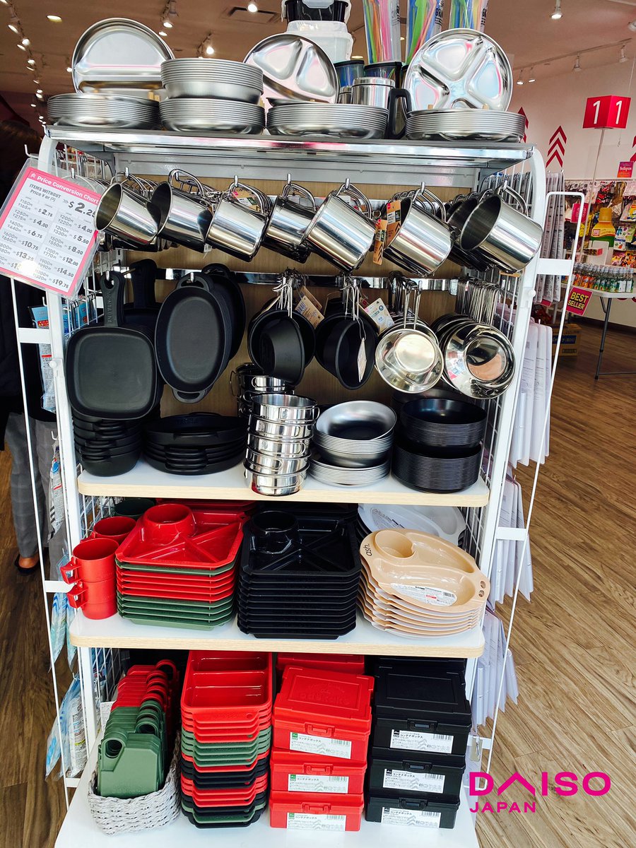 daisocanada's tweet photo. Summer is here~โ๏ธ๐
Have you checked our camping ๐ section?
Itโs located seasonal section and we have more!
Check when itโs still available! ๐โจ
#camping #campinglife #campinggoods #summervibes #summerishere #daisocamping #campingseason #summerinbc #vancouverlife #vancouverbc https://t.co/in0CEzhYwx